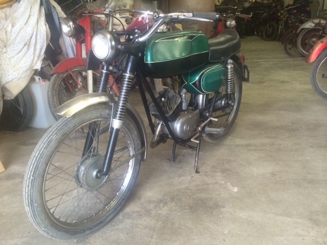 BETA 50cc Doppelschleife, Fallstrom Facherkopf Wippenschaltg