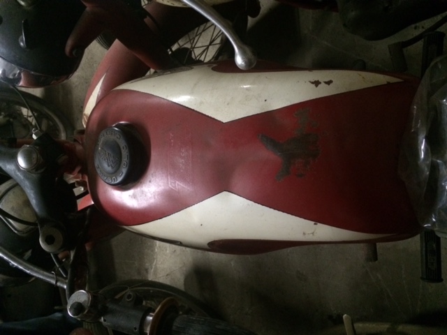 Tank einer Morini Corsaro 125 Veloce
