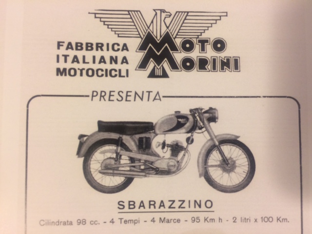 seltener Morini Sbarazzino 98ccm