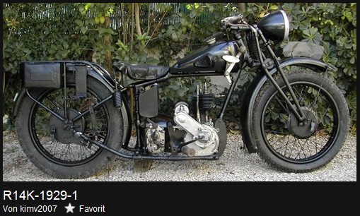 Motosacoche France R14K 1929, Quelle Internet