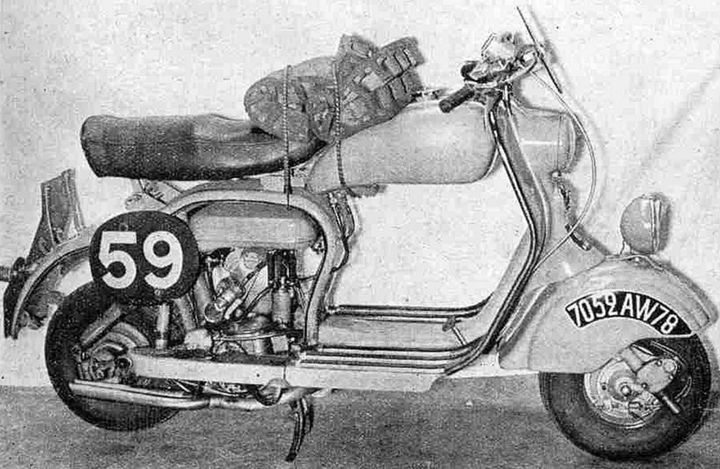 Lambretta Bol d'Or Racer 1956