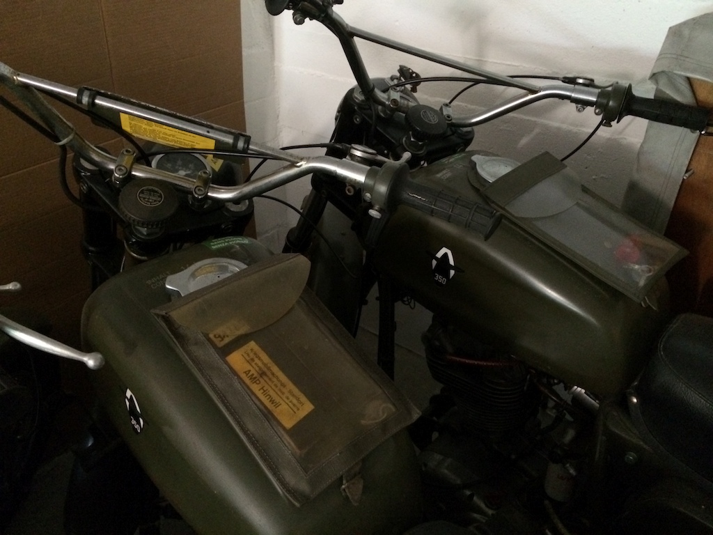 schwarze Halter an der Marzochhi 35er an meinen A350